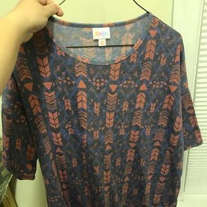 Lularoe Irma hi low top